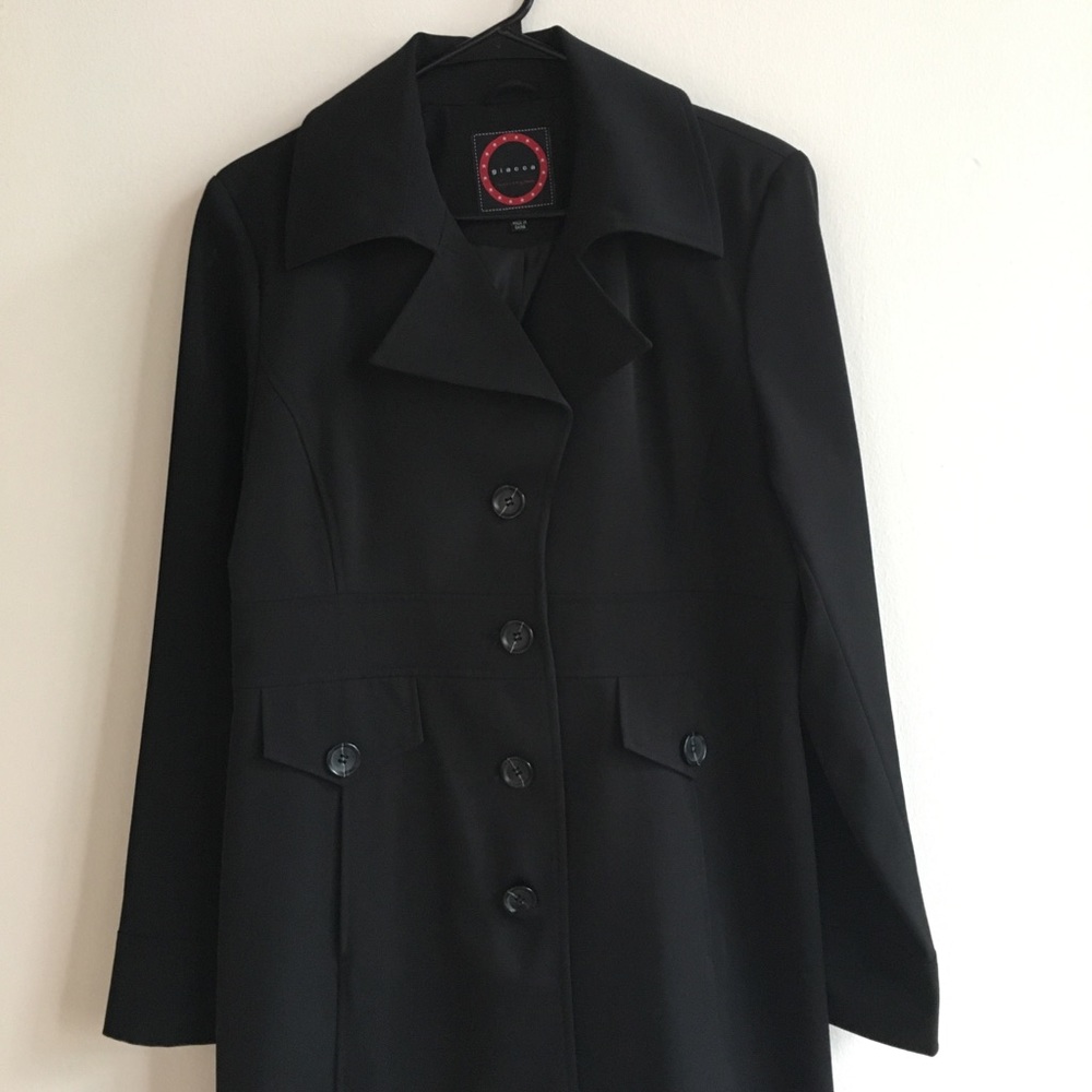 Long black jacket